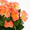 Mica Decorations Fleur artificielle Begonia - 36x36x37 cm - Voir les images du produit 3