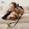 Mamabrum Hobby Horse Marrone 68 cm – Cavallo a bastone per Anteprima dell’immagine prodotto 10