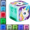Digitaler Einhorn-Wecker für Mädchen, helles Produktbild-Vorschau 2