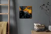 Coloray Uhr auf Leinwand 30x30 cm Wand Uhr Dekoration Produktbild-Vorschau 4
