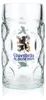 6x Löwenbräu Bierglas 1l Biergläser Maßkrug Bierseidel Krug Produktbild-Vorschau 2