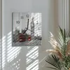 Tulup Glasuhr Wanduhr Küchenuhr Echt-Glas 30x30 cm Modern Produktbild-Vorschau 3