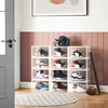 SONGMICS 6er Set Schuhboxen stapelbare Schuhorganizer Produktbild-Vorschau 5
