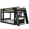 Merax Gaming Etagenbett 140x200 cm, Hochbett mit Produktbild-Vorschau 4