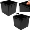 Bac à fleurs Anthracite 64 L aspect polyrotin Pot de fleurs Voir les images du produit 4