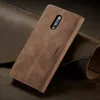 OnePlus 7 Hülle, LaimTop Retro Kunstledertasche TPU Innere, Produktbild-Vorschau 2