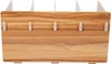 Bücherregal – Schreibtischregal aus Holz – 34 x 16 x 18 cm Produktbild-Vorschau 4