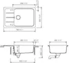 Spüle Schock Formhaus D-100LS-A 780 x 500 mm nero Produktbild-Vorschau 7