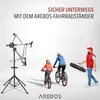 Stojak rowerowy AREBOS obracany o 360° | rower elektryczny Podgląd zdjęcia produktu 4