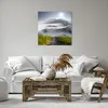 Bild auf Leinwand - Leinwandbild - Berg Nebel Landschaft Produktbild-Vorschau 6