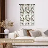 MuchoWow® Wandteppich Wandbehang Blumen - Rosen - Anemone Produktbild-Vorschau 2