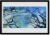 Bild 100x70 MDF-Rahmen Wandkunst Wasser Bäume Natur-Kunst Produktbild-Vorschau 1