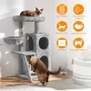 Yaheetech Kratzbaum Katzenbaum 94 cm Kletterbaum für Katzen Produktbild-Vorschau 4