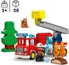 LEGO DUPLO Town Löschauto mit Schlauch und Feuerwehrmann- Produktbild-Vorschau 2
