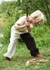 Kinder Mittelalter-Tunika Linus, kurzarm, natur - Ritter Produktbild-Vorschau 3