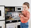 DŘEVĚNÁ HRAJÍCÍ KUCHYNĚ PRO DĚTI VELKÁ KUCHYNĚ SVĚTLO Náhled obrázku produktu 10