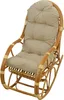 A rocking chair cushion set on a white background. Podgląd zdjęcia produktu