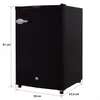 Syntrox Germany Retro Kühlschrank 126 Liter mit Schloss Produktbild-Vorschau 7