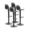 FURNIFY® 4er Set Barhocker RUNDA Barstuhl aus Kunstleder | Produktbild-Vorschau 1