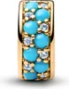 Charm PANDORA Stopper da donna, placcato oro, Moments Anteprima dell’immagine prodotto 5