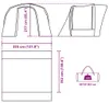 vidaXL Tente pour voiture Vert Imperméable Voir les images du produit 8