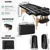 Tectake Tectake - Masážní stůl se 7,5 cm vysokou matrací + Náhled obrázku produktu 7