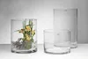 CYLI cylindrical vase - klar - 25x25x20cm - Glas Produktbild-Vorschau 3