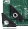 3x4m Schutzplane wasserdicht - 150 g/m² grün, mit Ösen - Produktbild-Vorschau 1