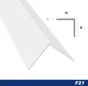 2 Meter | Winkelleiste | PVC | Kunststoff | Effector | Produktbild-Vorschau 2