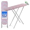 An ironing board with an iron on it, set against a white background. Podgląd zdjęcia produktu