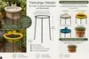 Blumentopfständer Ø25 cm aus Eisen Pflanzenständer Höhe Produktbild-Vorschau 9