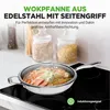 Padella wok NutriChef, wok da 30 cm, padella wok per Anteprima dell’immagine prodotto 2