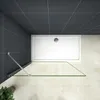 Aica Walk in dusche 80x200cm 8mm NANO ESG-Glas Duschwand Produktbild-Vorschau 3