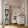 Table à langer Vitalispa Malia Blanc/Artisan 85x85.2cm avec Voir les images du produit 1