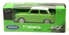 Trabant 601 Modellauto grün mit weißem Dach ca. 1:60 / 7-8 Produktbild-Vorschau 4