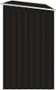 vidaXL Garten Brennholzlager Braun 245x98x159 cm Verzinkter Produktbild-Vorschau 5