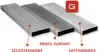 Profil Aluminiowy SATYNOWANY 40x10x2mm 80 cm Rura Podgląd zdjęcia produktu 7