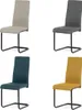 Four dining chairs in different colors arranged in a grid. Náhľad obrázku produktu