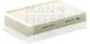 Filtro aria cabina MANN-FILTER CU 25 002 Anteprima dell’immagine prodotto 3