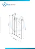 BuyLando Caroline 160x195 cm Duschtür Nischendusche Produktbild-Vorschau 5