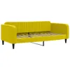 vidaXL Lit de jour extensible avec tiroirs jaune 100x200 cm Voir les images du produit 6