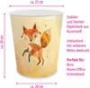 itenga Papierkorb für Kinder - Motiv FUCHS - ca. 11 Liter Produktbild-Vorschau 2
