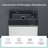 doporro Badezimmerschrank Badmöbel-Set in Weiß 46x26x63cm Produktbild-Vorschau 3