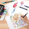Creative Acrylmarker Set 24 Stück – Doppelseitige Stifte Produktbild-Vorschau 6