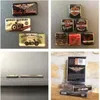 A collage of Harley-Davidson themed items, including magnets and a cigarette pack. Podgląd zdjęcia produktu