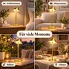 Lámpara de mesa LED inalámbrica 360° giratoria magnética Vista previa de la imagen del producto 2