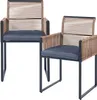Two chairs are shown against a white background. Anteprima dell’immagine prodotto