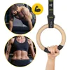 4FIZJO Holz-Gymnastikringe, 2 Stück, für Krafttraining, Produktbild-Vorschau 6