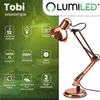 Stolní lampa LUMILED, růžové zlato, patice E27, Náhled obrázku produktu 2