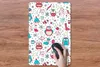 MuchoWow® Mauspad Mousepad Schnittmuster - Eule - Produktbild-Vorschau 3